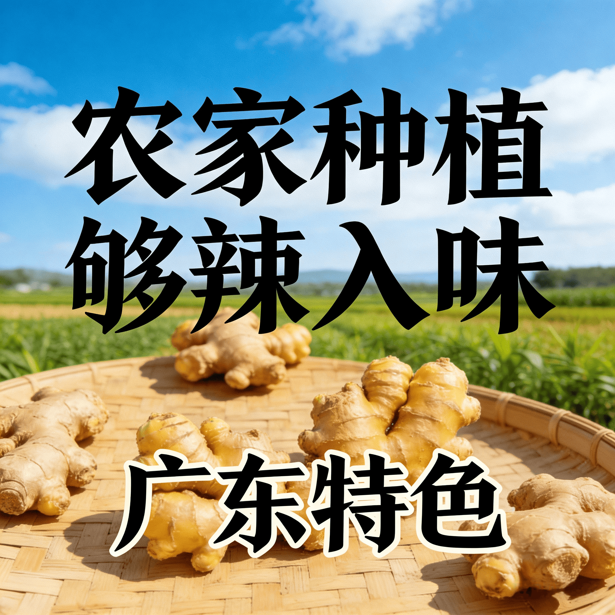 广东正宗农家小黄姜生姜老辣姜原生态种植新鲜土姜莫氏鸡煲汤材料