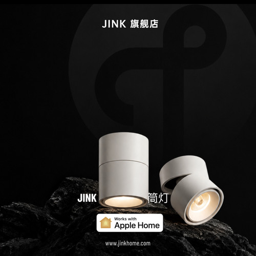 JINK明装射灯苹果直连Aqara