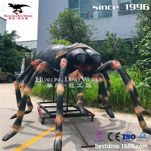 大型仿真昆虫厂家狼蛛来图制作博物馆参观展览逼真还原度高