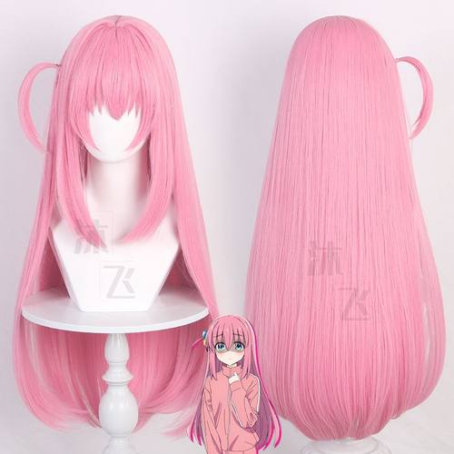 沐飞孤独摇滚后藤一里cos假发