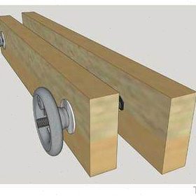 木工工具 夹具 桌面夹MOXON台钳榉木双板夹 WB8513 小鹿  堤旁树