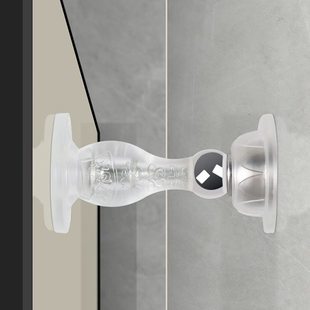 门吸免打孔新款防风地吸隐形卫生间门阻器静音门碰门挡防撞垫缓存