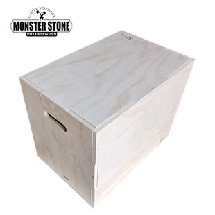 三合一木质跳箱体能训练箱弹跳力训练Plyo Boxes私教跳凳健身跳箱