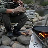 火枫户外生火吹火棒可伸缩式 收纳野营柴火生火吹火筒 吹火筒便携式