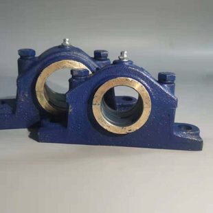 铸铁铜套滑动轴承座H2030H2035H2040 H2060H2070瓦盒 H2045H2050