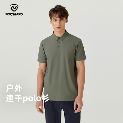 诺诗兰户外运动男士短袖