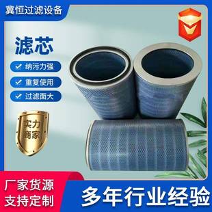 现货供应除尘滤筒六耳卡盘滤筒钻机滤筒注胶滤筒防阻燃滤筒
