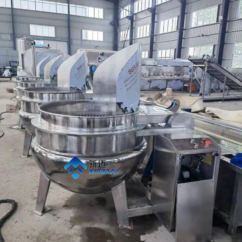 凉粉搅拌锅中药熬制机器电加热商用小型煮锅卤肉煮肉锅
