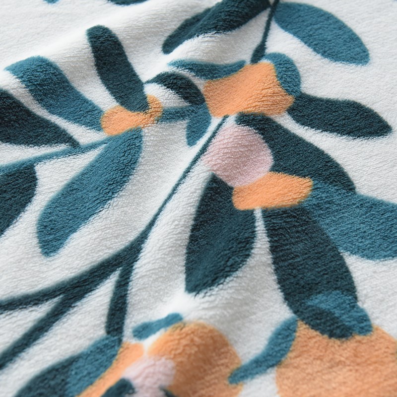 春夏季法兰绒人大毛毯空调房午睡休闲盖毯单层薄款沙发铺毯子