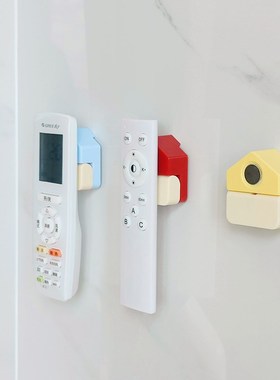 墙面装饰摆件创意电视空调磁吸贴壁挂式吸盘挂钩免打孔挂架