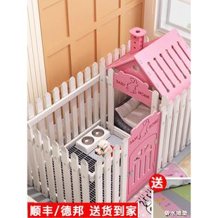宠物围栏狗笼子室内别墅遮阳小型犬训练上厕所栅栏阳台泰迪比熊