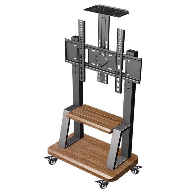 可移动电视支架落地推车带轮立式挂架加厚通用适用75寸一体机架子