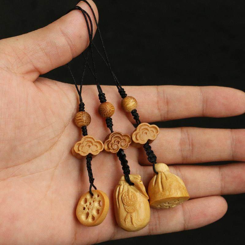 天然实心竹老料纯手工精工雕刻手机要是挂件文玩把件竹雕工艺品,特色手工艺,竹编/竹雕,淘宝优惠券,粉丝福利购,淘宝优惠卷