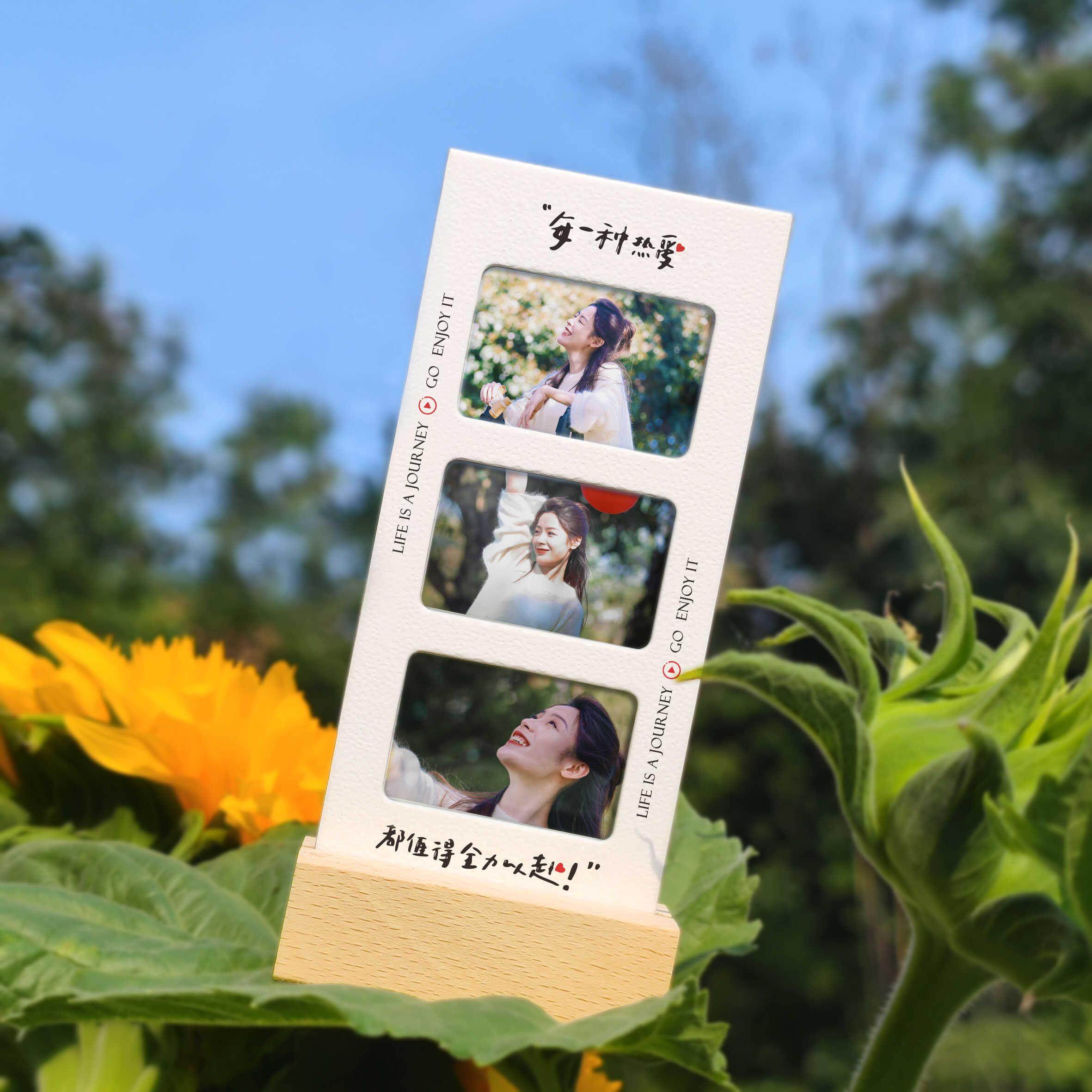 陈丽君周边底片书签摆台立牌照片反转底片卡节日生日礼物可定制