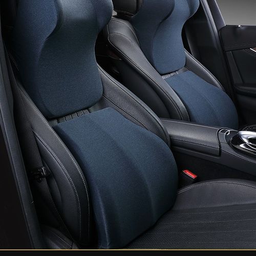 车用头枕腰靠护腰靠垫靠背座椅腰枕司机记忆棉靠汽车靠垫腰垫头枕