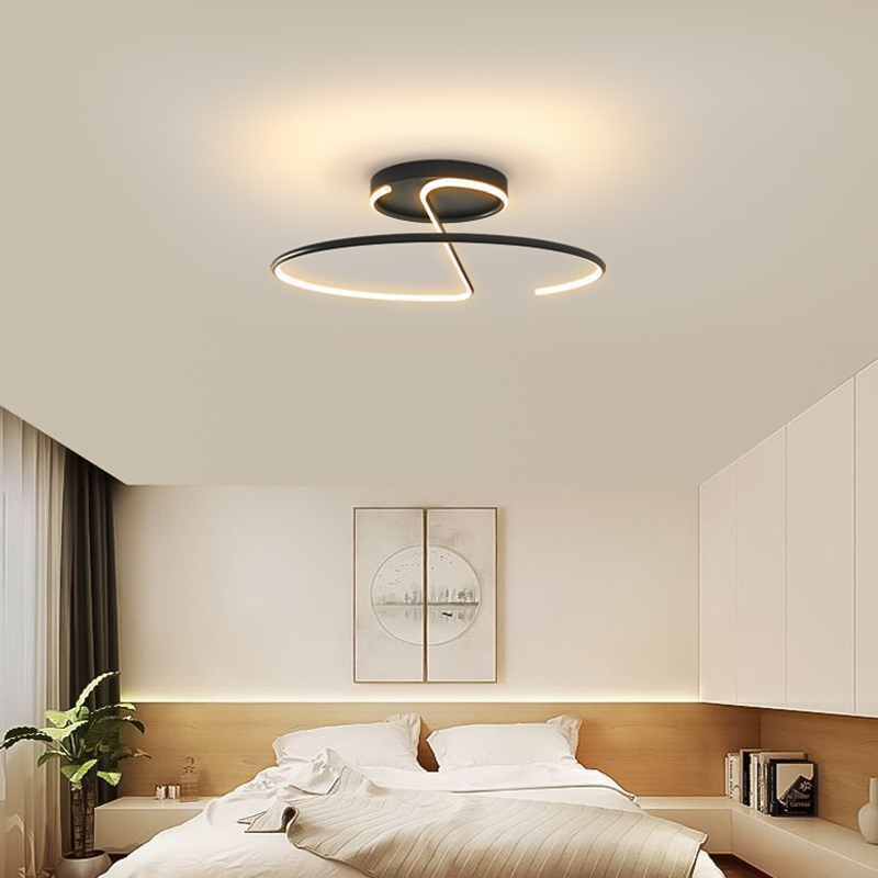 简约现代书房灯吊灯led吸顶灯个性创意客厅餐厅灯北欧卧室灯灯具