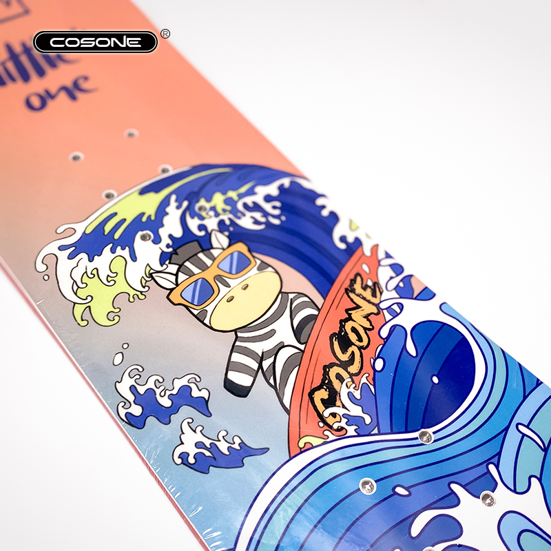 COSONE儿童滑雪板单板套装初学者全能板固定器雪鞋滑雪装备套餐