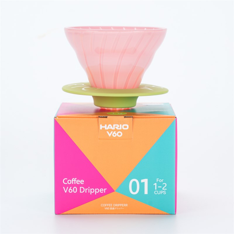 新款 hario玻璃滤杯 v60手冲咖啡滤杯滴滤器