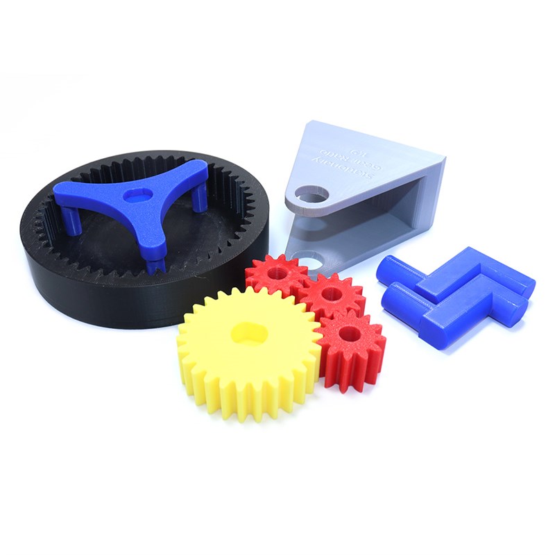 可组装行星齿轮模型机械齿轮组传动系统原理DIY套件 3D打印太阳轮