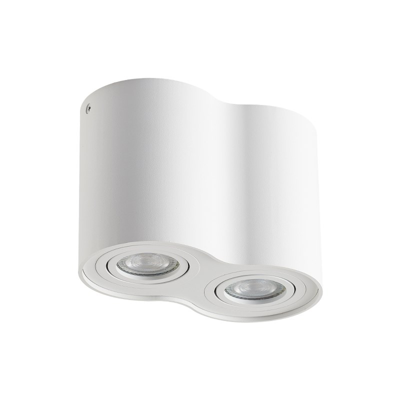 明装射灯GU10可换灯泡可调角度吸顶式家用商用接入米家涂鸦智能