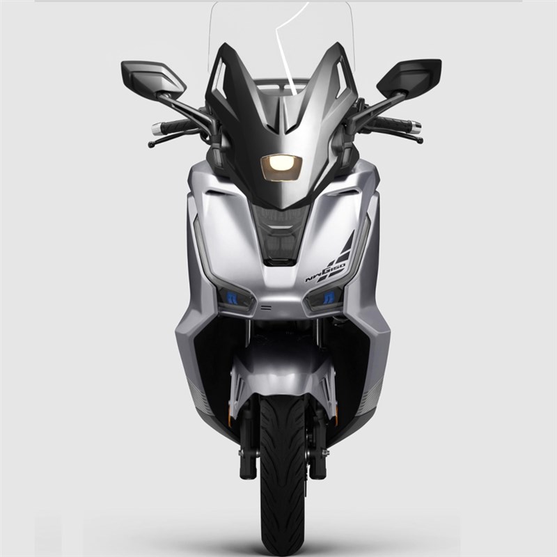 适用于NWG改佛沙前脸一体式风挡+45W辅助灯后视镜前移