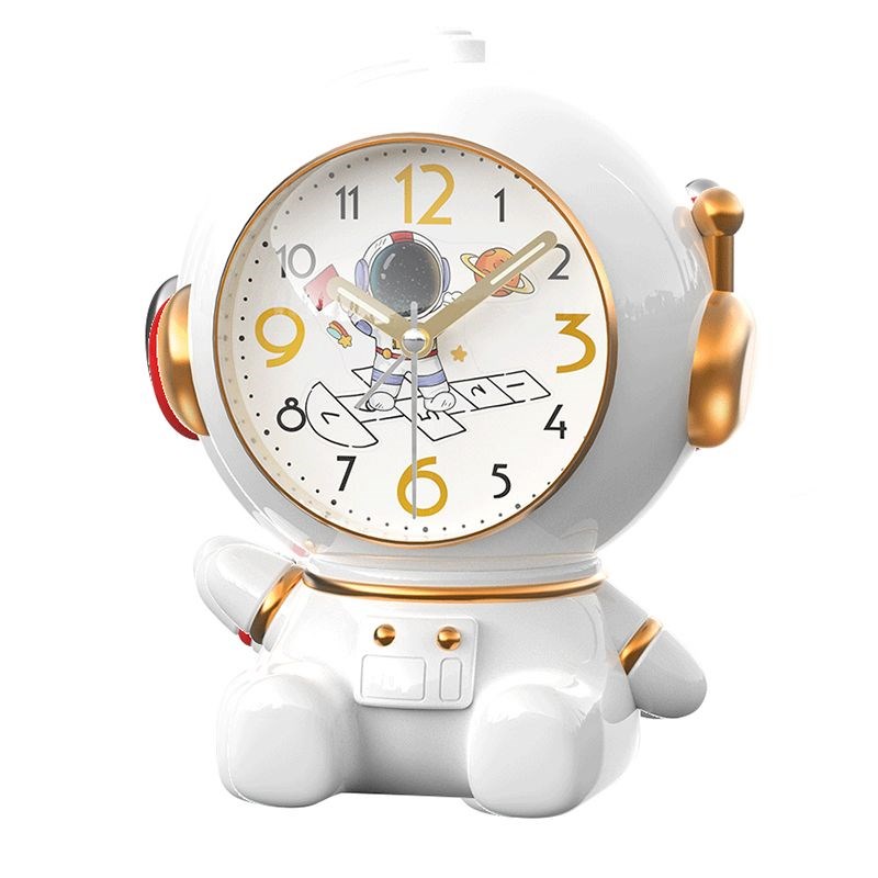 TIMESS智能宇航员闹钟学生起床新款儿童闹铃卡通时钟表