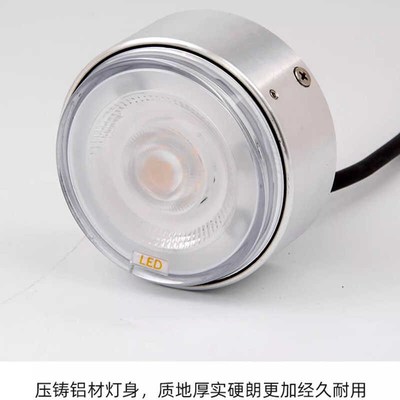 新款超薄水下壁灯泳池侧壁灯24V水底照明灯泳池挂壁式七彩灯