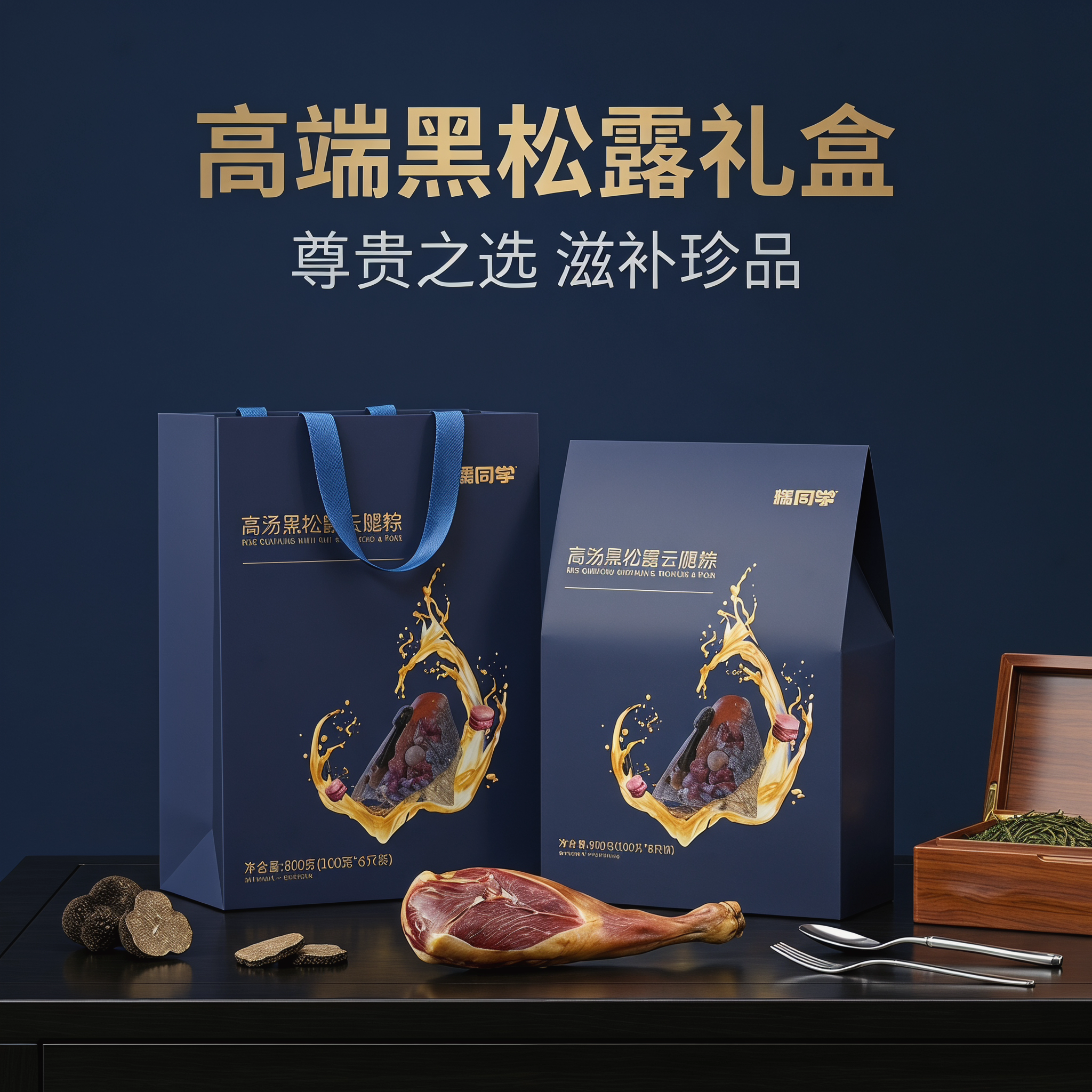 嘉兴粽子端午速食早餐粽高汤黑松露云腿粽礼加热即食正品真空礼盒