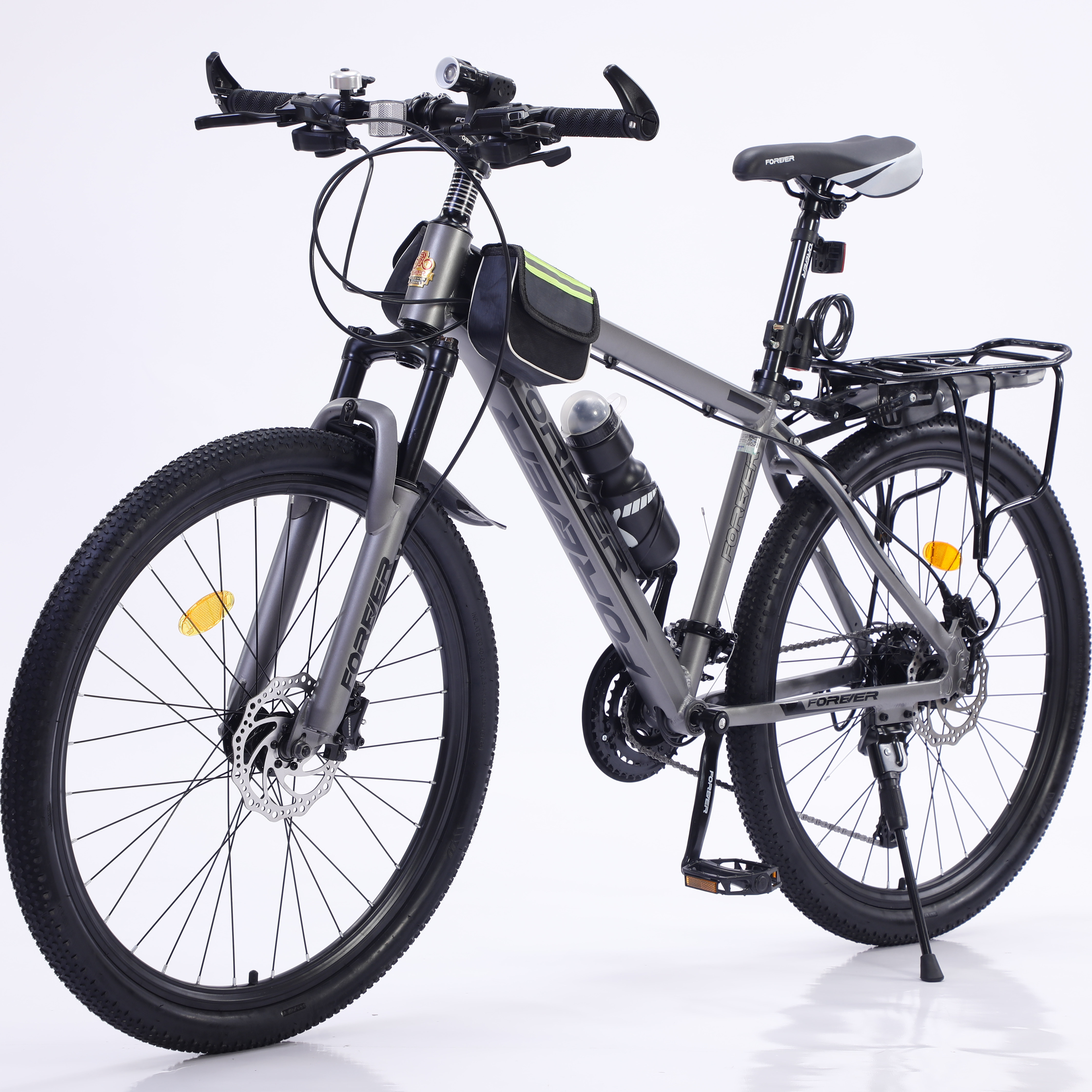 FOREVER永久山地自行车27.5寸24速碟刹铝合金车架男女通用