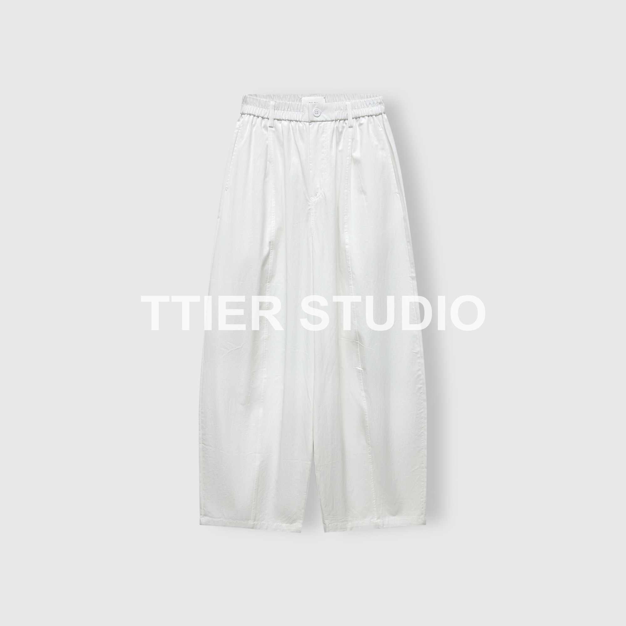 TTIER | T*E R*W订单26新款简约抽绳通勤休闲垂感气球裤636193