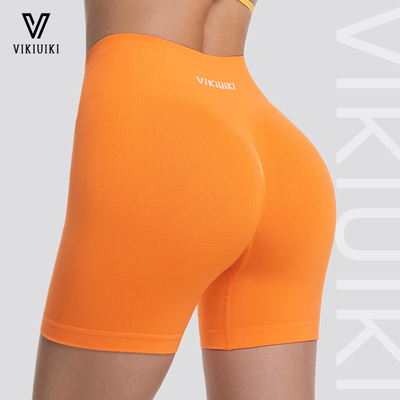 VikiUiki隐藏蜜桃线高腰四分短裤