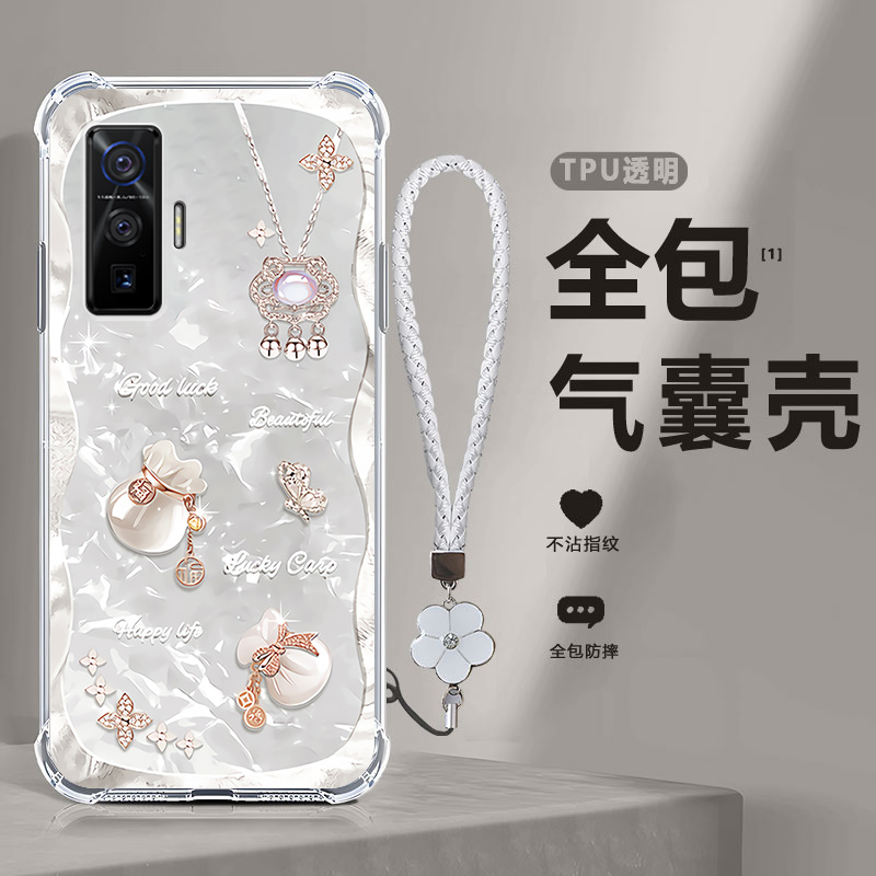 四角防摔，透明加厚气囊