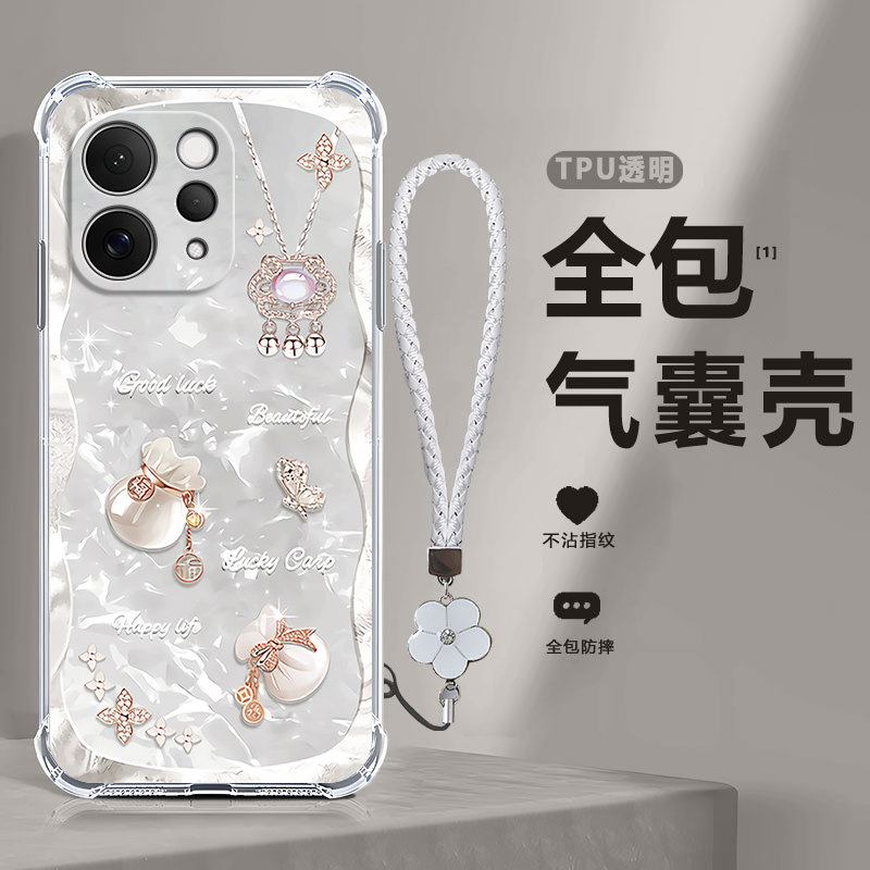 四角防摔,透明加厚气囊