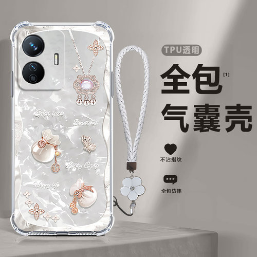 四角防摔，透明加厚气囊