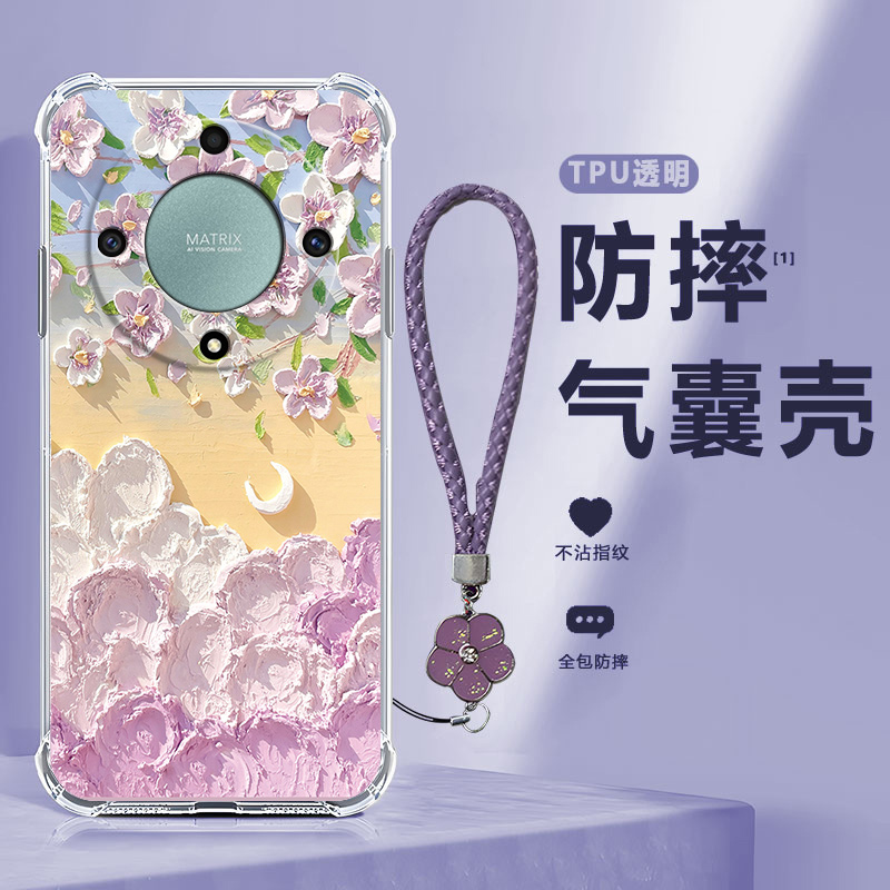 四角防摔,透明加厚气囊