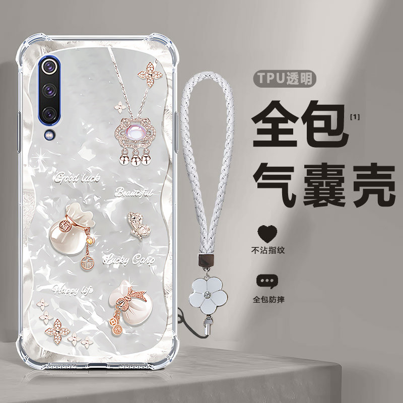 四角防摔，透明加厚气囊