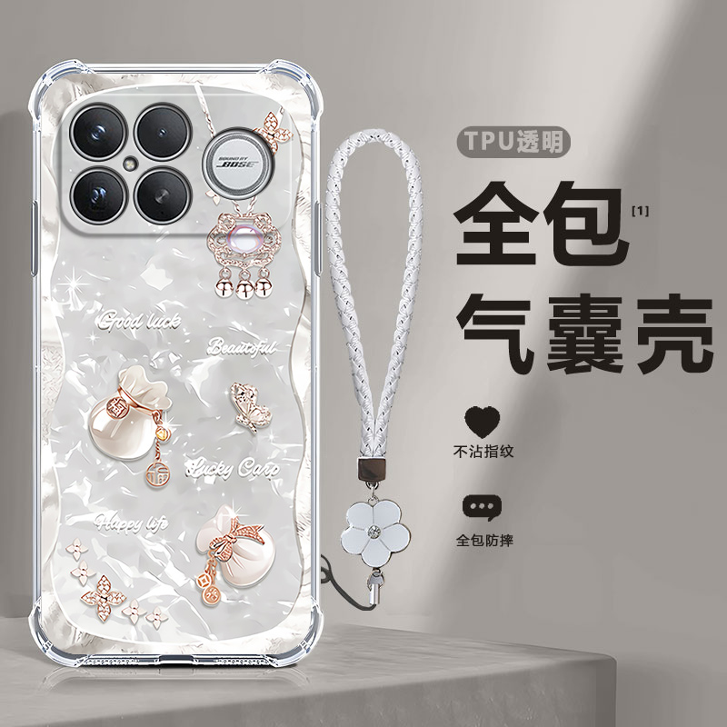 四角防摔,透明加厚气囊