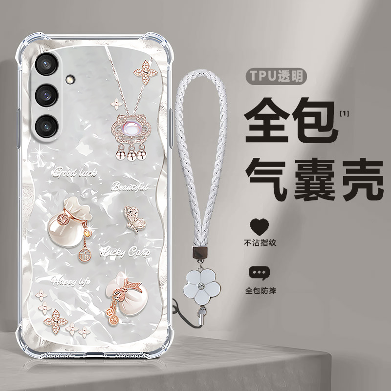 四角防摔，透明加厚气囊