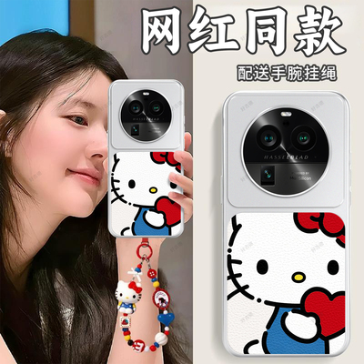 抱心小猫适用OPPOFindX6Pro手机壳find硅胶x6por保护0pp0套oppo全包oppox防摔oppofandx男opx女findx6p×6男