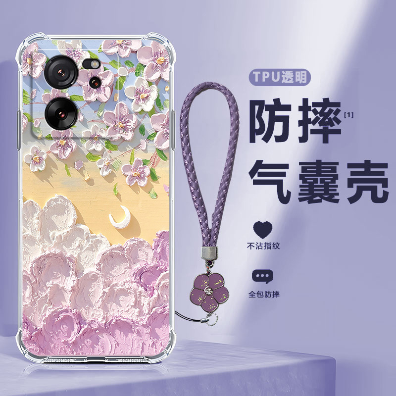 四角防摔，透明加厚气囊