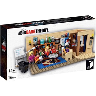 中活积木创意系列童剧生国大爆炸21302儿美益智拼W装玩具建筑模型