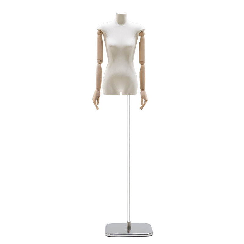 扁身模特道具女韩版女装扁平胸宽肩半身橱窗人台服装店展示架全身