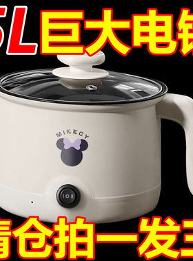 全自动电煮锅一体不粘锅多功能小型家用蒸炒辅食锅学生宿舍电火锅