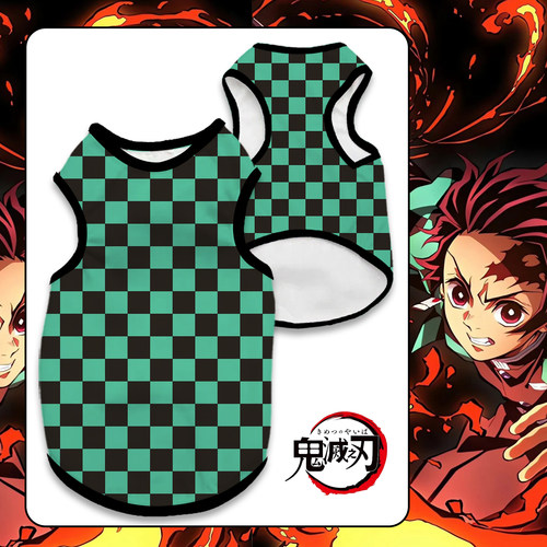 狗狗衣服泰迪比熊博美鬼灭之刃cos服动漫猫咪保暖加绒小中大型犬