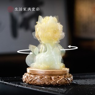 变色茶宠摆件时来运转小龙马茶从宠茶玩家用茶桌茶台茶具摆件送礼