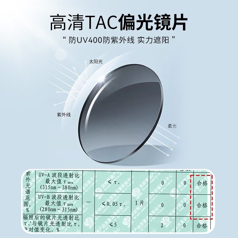 可折叠墨镜夹片女款夹片式可上翻偏光镜近视太阳眼镜防晒开车专用