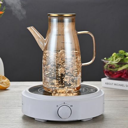 高硼硅玻璃油壶装酱油醋调料瓶不挂油大号油瓶家用厨房储油罐防漏