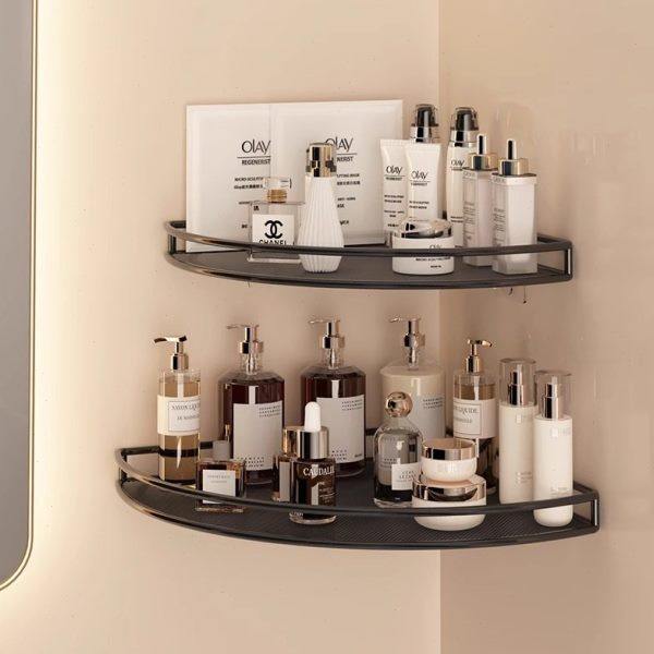 卫生间置物架墙上转角免打孔浴室壁挂架子洗手间洗漱台墙角收纳架,家庭/个人清洁工具,浴室角架/置物架,淘宝优惠券,粉丝福利购,淘宝优惠卷