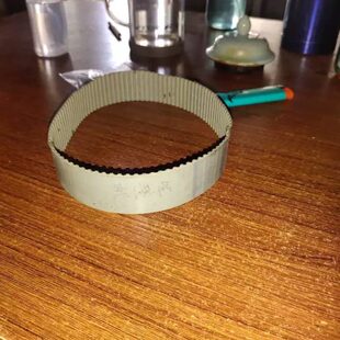 定型机超喂皮带剥边器皮齿轮带压布轮平皮带T5-500-32