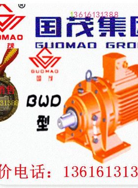 国贸国泰摆线针轮减速机BWED41-4189-Y0.37